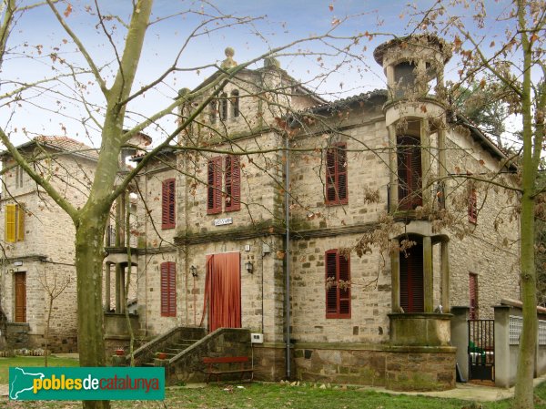 Vallfogona de Riucorb - Balneari de Vallfogona, xalet de Sant Antoni (1916) (Foto: Albert Esteves, 2010) Vallfogona de Riucorb - Balneari de Vallfogona, xalet de Sant Antoni (1916)