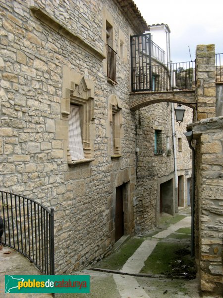 Vallfogona de Riucorb - Nucli antic (Foto: Albert Esteves, 2010) Vallfogona de Riucorb - Nucli antic