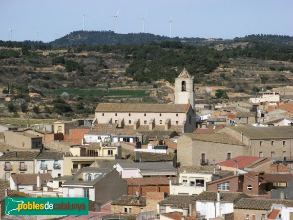Solivella - Església de l'Assumpció (Foto: Albert Esteves, 2010) Solivella - Església de l'Assumpció