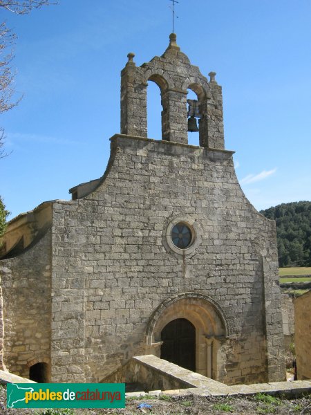 Senan - Església de Santa Maria (Foto: Albert Esteves) Senan - Església de Santa Maria
