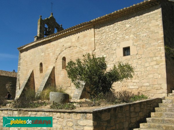 Senan - Església de Santa Maria (Foto: Albert Esteves, 2010) Senan - Església de Santa Maria