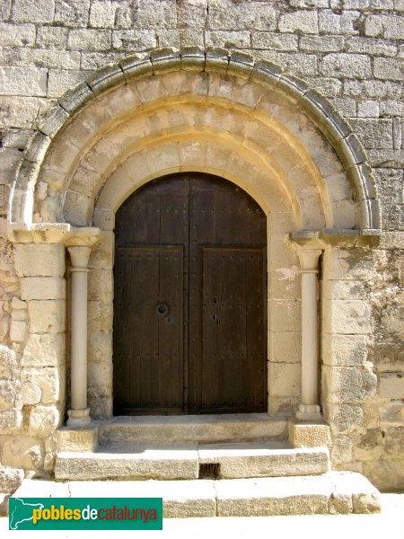 Senan - Església de Santa Maria (Foto: Albert Esteves, 2010) Senan - Església de Santa Maria