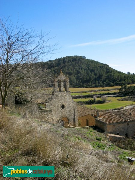 Senan - Església de Santa Maria (Foto: Albert Esteves, 2010) Senan - Església de Santa Maria