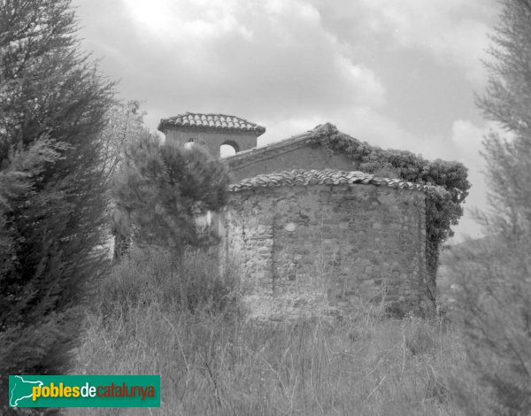 Viladecavalls - Sant Miquel de Toudell (Foto: <i>Família Cuyàs, Biblioteca de Catalunya</i>) Viladecavalls - Sant Miquel de Toudell