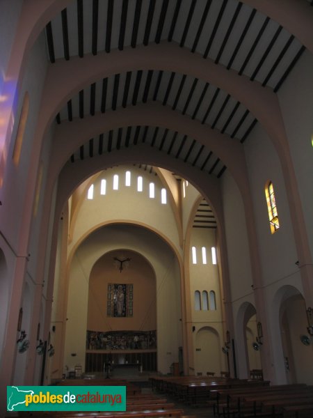 Barcelona - Església de la Mare de Déu del Roser (Foto: Valentí Pons, 2010) Barcelona - Església de la Mare de Déu del Roser