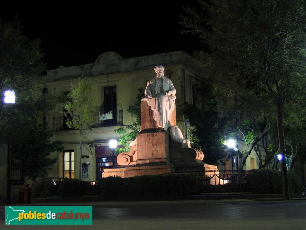 Colònia Güell - Monument a Eusebi Güell (Foto: José Antonio, 2010) Colònia Güell - Monument a Eusebi Güell