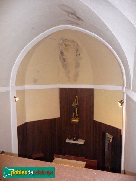 Sant Llorenç Savall - El Marquet de les Roques. Capella, interior (Foto: Joan Sánchez Sabé, 2010) Sant Llorenç Savall - El Marquet de les Roques. Capella, interior