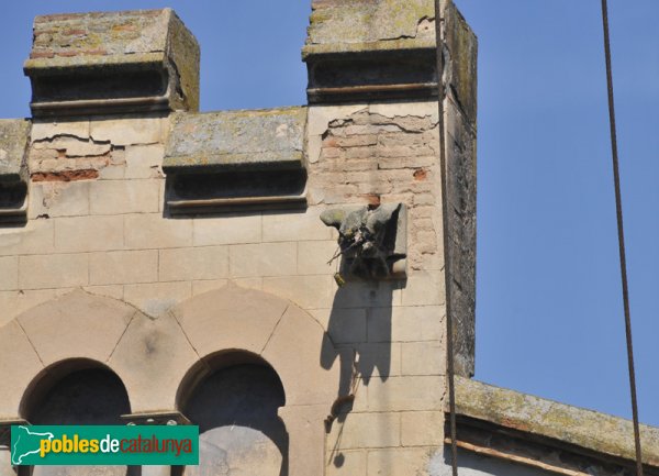 Palau-solità i Plegamans - Can Falguera. Façana (Foto: Joan Sánchez Sabé, 2010) Palau-solità i Plegamans - Can Falguera. Façana