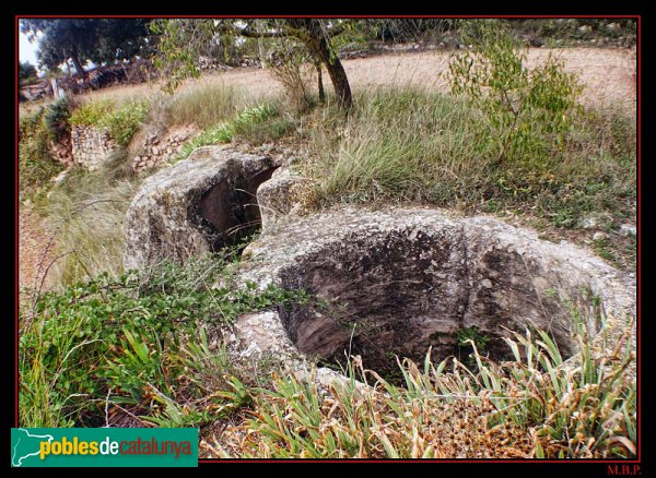 Prats de Rei - Cups medievals (Foto: M.M. Berenguer, 2010) Prats de Rei - Cups medievals