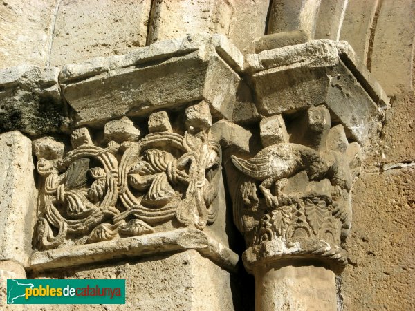 Barcelona - El Conventet, detall porta procedent de Besalú (Foto: Albert Esteves, 2010) Barcelona - El Conventet, detall porta procedent de Besalú