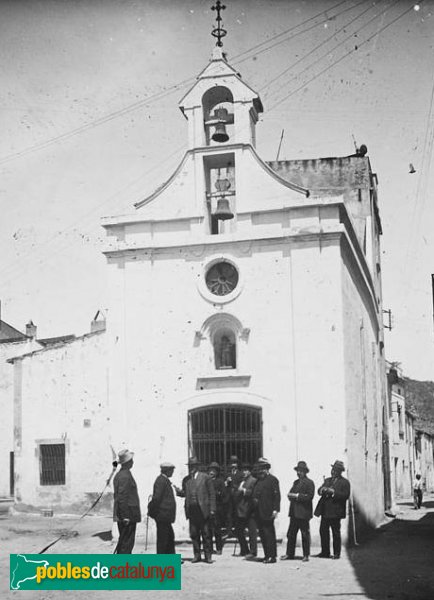 Tossa de Mar - Capella de la Mare de Déu del Socors (Foto: <i>Josep Salvany. Fons Salvany-Biblioteca de Catalunya</i>, 1920) Tossa de Mar - Capella de la Mare de Déu del Socors