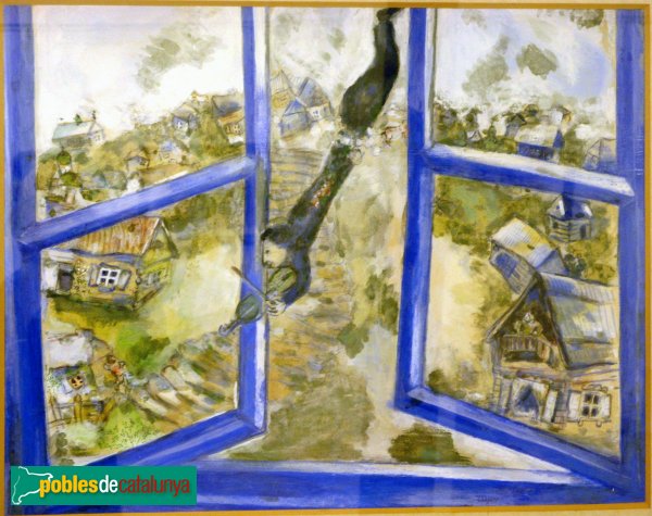 Tossa de Mar - Museu Municipal. Marc Chagall - El violinista celest