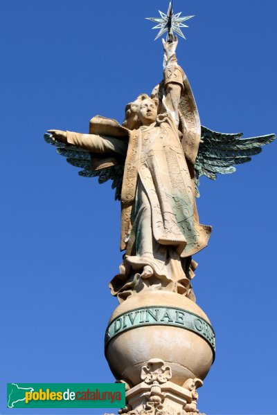 Lloret de Mar - Monument de l´Àngel (Foto: Albert Esteves, 2011) Lloret de Mar - Monument de l´Àngel
