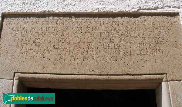 Blanes - Ermita de Sant Francesc (Foto: Valentí Pons, 2010) Blanes - Ermita de Sant Francesc