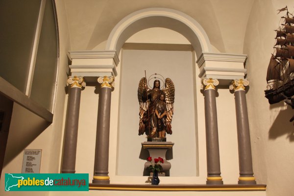 Blanes - Santuari del Vilar, capella lateral (Foto: Albert Esteves, 2011) Blanes - Santuari del Vilar, capella lateral