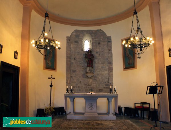 Massanes - Església de Sant Esteve (Foto: Albert Esteves, 2011) Massanes - Església de Sant Esteve