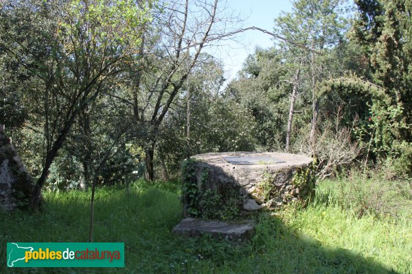 Fogars de la Selva - Mare de Déu de la Serra, pou (Foto: Albert Esteves, 2011) Fogars de la Selva - Mare de Déu de la Serra, pou