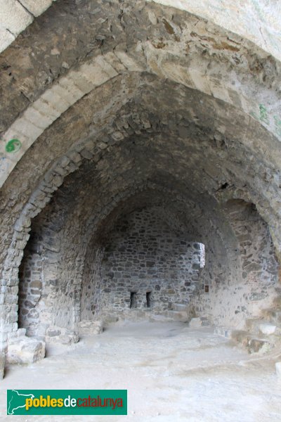 Arbúcies - Castell de Montsoriu, sala gòtica (Foto: Albert Esteves, 2011) Arbúcies - Castell de Montsoriu, sala gòtica