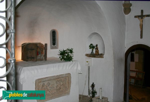 Riells i Viabrea - Església de Sant Martí, interior (Foto: M. Berenguer, 2011) Riells i Viabrea - Església de Sant Martí, interior