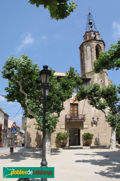 Breda - Església de Santa Maria (Ajuntament) (Foto: Albert Esteves, 2011) Breda - Església de Santa Maria (Ajuntament)