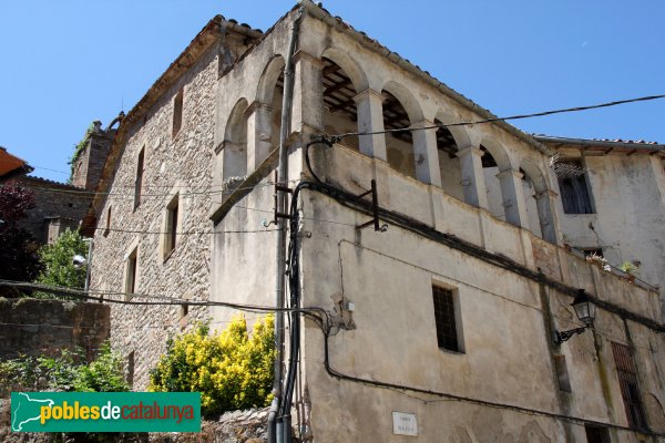 Osor - Rectoria, façana posterior (Foto: Albert Esteves, 2011) Osor - Rectoria, façana posterior