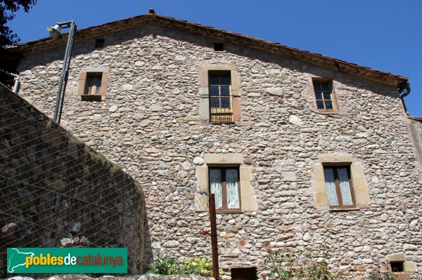 Osor - Rectoria, façana lateral (Foto: Albert Esteves, 2011) Osor - Rectoria, façana lateral