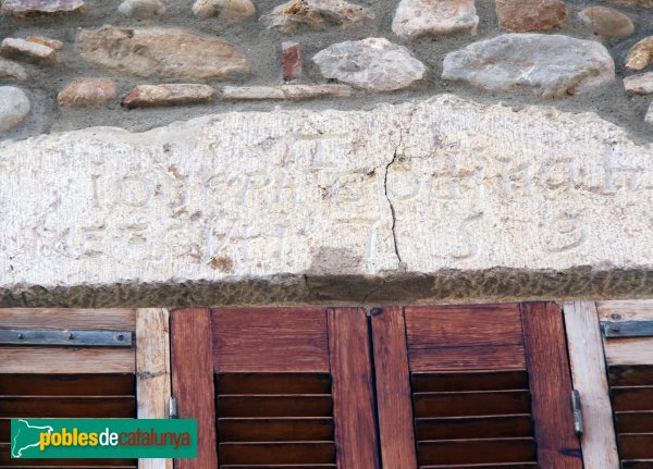 Santa Llogaia d'Àlguema - Casa Codinach (Foto: Albert Esteves, 2011) Santa Llogaia d'Àlguema - Casa Codinach