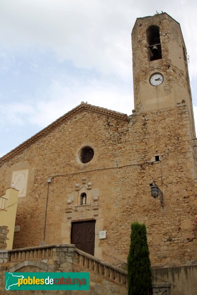 Biure - Església de Sant Esteve (Foto: Albert Esteves, 2011) Biure - Església de Sant Esteve