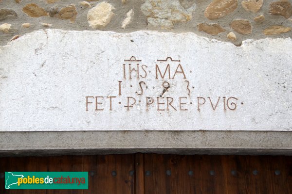 Navata - Llinda 1593 (Foto: Albert Esteves, 2011) Navata - Llinda 1593