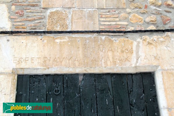 Navata - Llinda 1604 (Foto: Albert Esteves, 2011) Navata - Llinda 1604