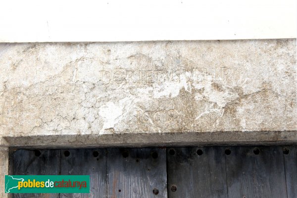 Navata - Llinda 1668 (Foto: Albert Esteves, 2011) Navata - Llinda 1668