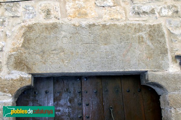 Terrades - Rectoria, llinda