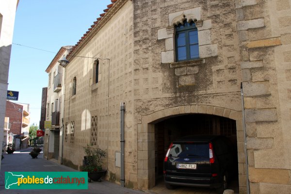 Maçanet de la Selva - Casal del Cavaller (Foto: Albert Esteves, 2011) Maçanet de la Selva - Casal del Cavaller