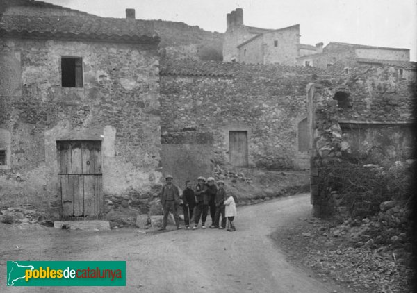 Masarac - Nucli antic (Foto: Josep Salvany - Fons Salvany, Biblioteca de Catalunya, 1918) Masarac - Nucli antic