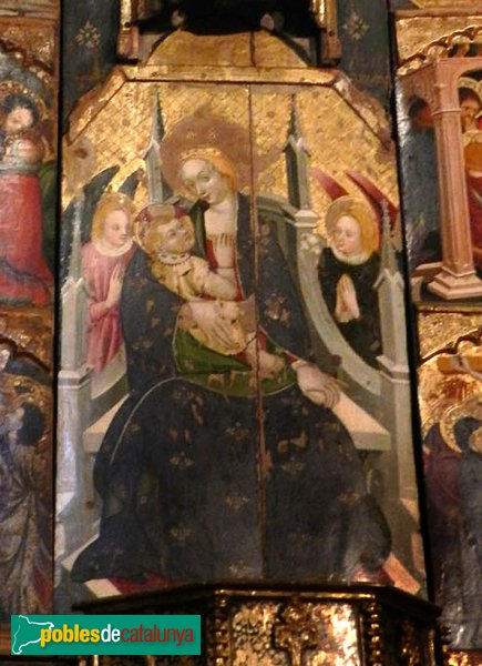 Solivella - Retaule gòtic conservat al Museu Diocesà de Tarragona (Foto: Pol Oto Masagué, 2012) Solivella - Retaule gòtic conservat al Museu Diocesà de Tarragona