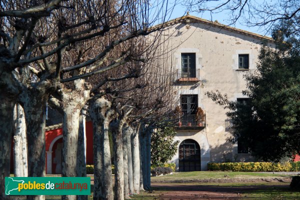 Riudellots de la Selva - Cal Ros (Foto: Albert Esteves, 2012) Riudellots de la Selva - Cal Ros