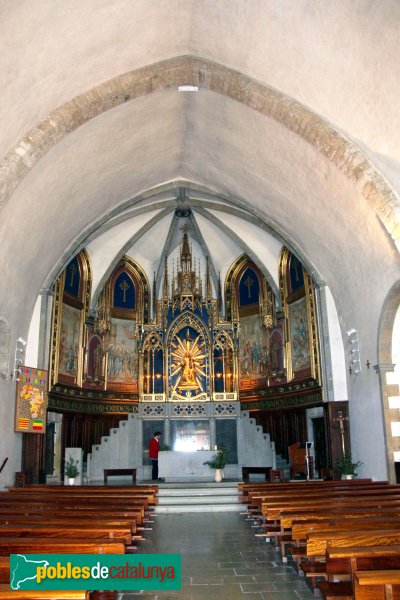 La Cellera de Ter - Església parroquial (Foto: Albert Esteves, 2012) La Cellera de Ter - Església parroquial