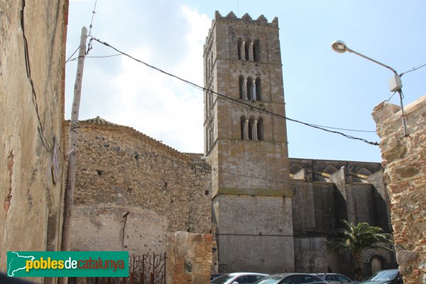 Castelló d'Empúries - Església de Santa Maria, campanar (Foto: Albert Esteves, 2012) Castelló d'Empúries - Església de Santa Maria, campanar