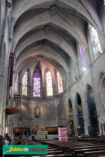 Barcelona - Església de Santa Maria del Pi (Foto: Albert Esteves, 2012) Barcelona - Església de Santa Maria del Pi