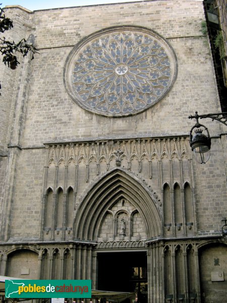 Barcelona - Església de Santa Maria del Pi (Foto: Albert Esteves, 2007) Barcelona - Església de Santa Maria del Pi