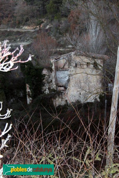 Pontons - Molí de Dalt (Foto: Albert Esteves, 2012) Pontons - Molí de Dalt