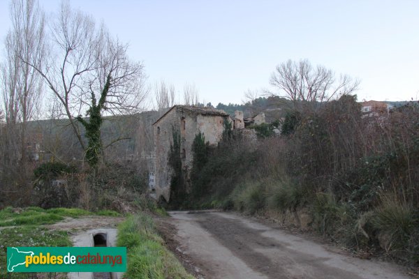 Pontons - Molí de Dalt (Foto: Albert Esteves, 2012) Pontons - Molí de Dalt