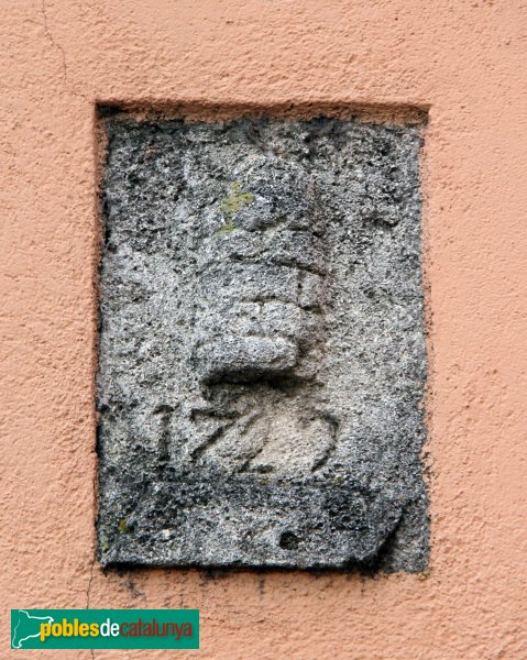 Olèrdola - L' Hostal Nou, detall (Foto: Albert Esteves, 2013) Olèrdola - L' Hostal Nou, detall