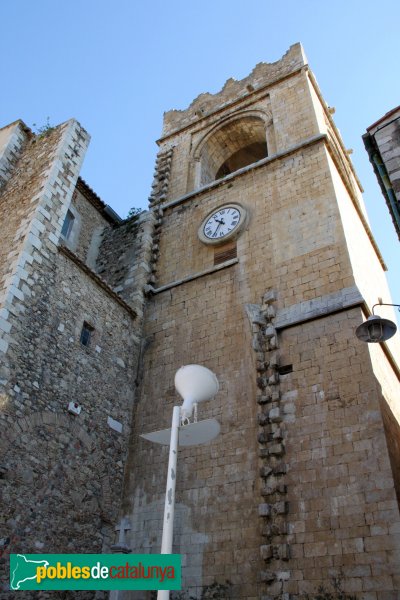 Peralada - Església de Sant Martí (Foto: Albert Esteves, 2012) Peralada - Església de Sant Martí