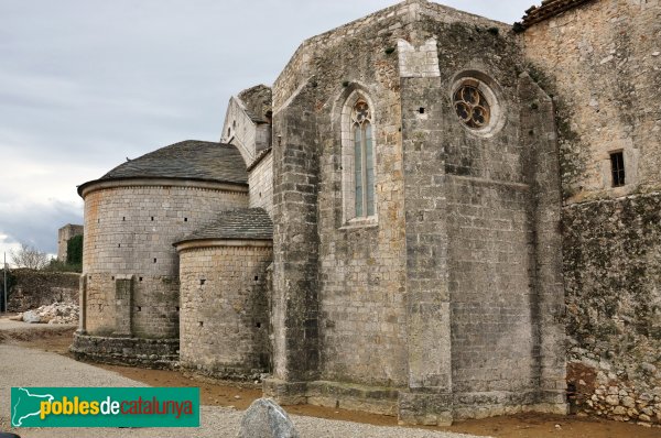 Vilabertran - Monestir (Foto: Alberto González Rovira, 2013) Vilabertran - Monestir