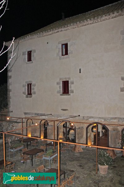 L'Armentera - Molí, vista nocturna (Foto: Albert Esteves, 2013) L'Armentera - Molí, vista nocturna