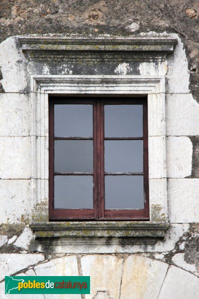 Ventalló - Finestral renaixentista (Foto: Albert Esteves, 2013) Ventalló - Finestral renaixentista