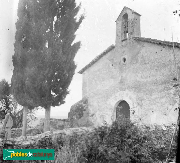 Gelida - Santa Magdalena del Puig (Foto: Josep Salvany -Fons Salvany-Biblioteca de Catalunya-, 1915) Gelida - Santa Magdalena del Puig