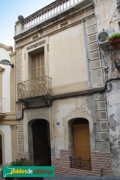 Gelida - Casa del carrer Major (Foto: Albert Esteves, 2013) Gelida - Casa del carrer Major