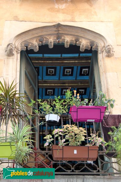 Barcelona - Casa Puigxoriguer o de la Custòdia (Foto: Albert Esteves, 2013) Barcelona - Casa Puigxoriguer o de la Custòdia